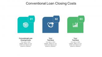 Conventional loan closing costs ppt powerpoint presentation outline model cpb