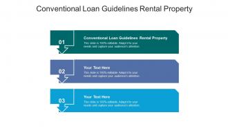 Conventional loan guidelines rental property ppt powerpoint presentation layouts portrait cpb