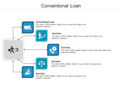 Conventional loan ppt powerpoint presentation model example cpb