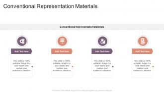 Conventional Representation Materials In Powerpoint And Google Slides Cpb