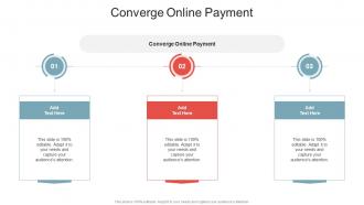 Converge Online Payment In Powerpoint And Google Slides Cpb