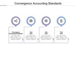 Convergence accounting standards ppt powerpoint presentation outline designs download cpb