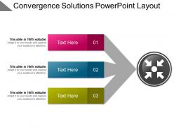 Convergence solutions powerpoint layout