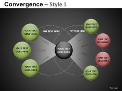 Convergence style 1 powerpoint presentation slides db