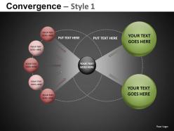 Convergence style 1 powerpoint presentation slides db
