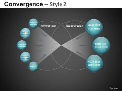 Convergence style 2 powerpoint presentation slides db