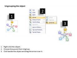 Converging arrows process development layout circular flow powerpoint templates