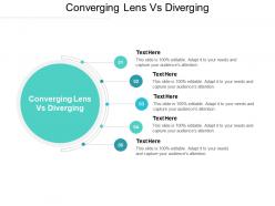 Converging lens vs diverging ppt powerpoint presentation outline layout cpb