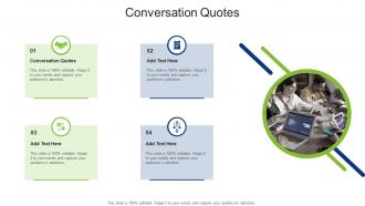 Conversation Quotes In Powerpoint And Google Slides Cpb