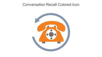 Conversation Recall Colored Icon In Powerpoint Pptx Png And Editable Eps Format