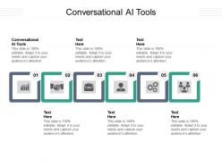 Conversational ai tools ppt powerpoint presentation pictures gallery cpb