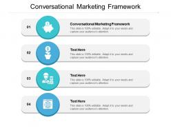 Conversational marketing framework ppt powerpoint presentation pictures introduction cpb