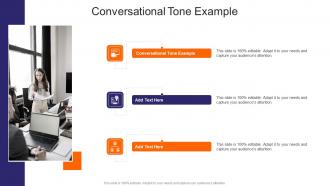 Conversational Tone Example In Powerpoint And Google Slides Cpb