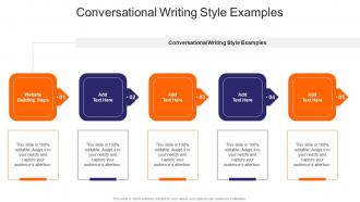 Conversational Writing Style Examples In Powerpoint And Google Slides Cpb
