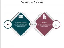 Conversion behavior ppt powerpoint presentation show inspiration cpb