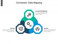 Conversion data mapping ppt powerpoint presentation ideas influencers cpb