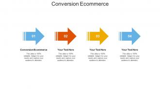 Conversion ecommerce ppt powerpoint presentation styles themes cpb