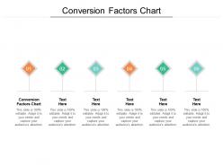 Conversion factors chart ppt powerpoint presentation ideas visuals cpb