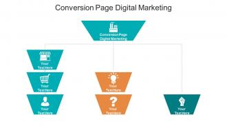 Conversion page digital marketing ppt powerpoint presentation styles slides cpb