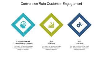 Conversion rate customer engagement ppt powerpoint presentation ideas introduction cpb
