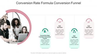 Conversion Rate Formula Conversion Funnel In Powerpoint And Google Slides Cpb