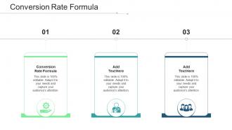 Conversion Rate Formula In Powerpoint And Google Slides Cpb