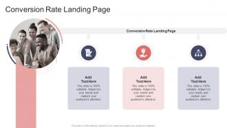 Conversion Rate Landing Page In Powerpoint And Google Slides Cpb