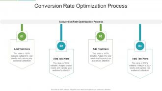 Conversion Rate Optimization Process In Powerpoint And Google Slides Cpb