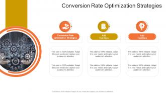 Conversion Rate Optimization Strategies In Powerpoint And Google Slides Cpb