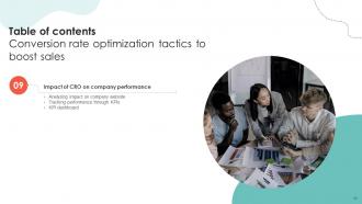 Conversion Rate Optimization Tactics To Boost Sales Powerpoint Presentation Slides SA CD Captivating Good