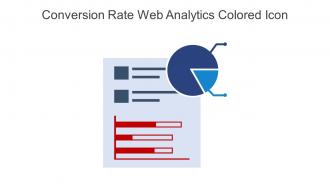 Conversion Rate Web Analytics Colored Icon In Powerpoint Pptx Png And Editable Eps Format