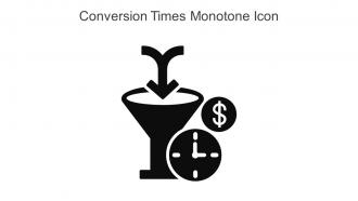 Conversion Times Monotone Icon In Powerpoint Pptx Png And Editable Eps Format