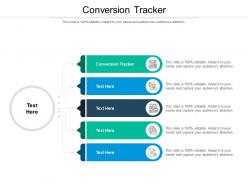 Conversion tracker ppt powerpoint presentation pictures example cpb