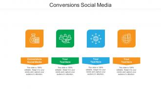 Conversions social media ppt powerpoint presentation slides graphics cpb