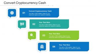 Convert Cryptocurrency Cash Ppt Powerpoint Presentation Infographics Graphics Pictures Cpb