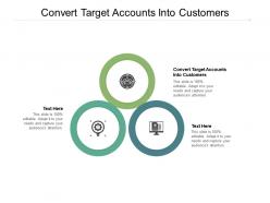 Convert target accounts into customers ppt powerpoint presentation deck cpb
