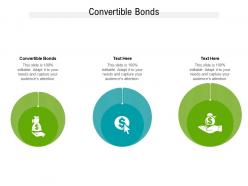Convertible bonds ppt powerpoint presentation pictures smartart cpb