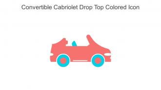 Convertible Cabriolet Drop Top Colored Icon In Powerpoint Pptx Png And Editable Eps Format