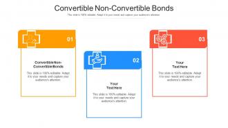 Convertible non convertible bonds ppt powerpoint presentation professional slide download cpb
