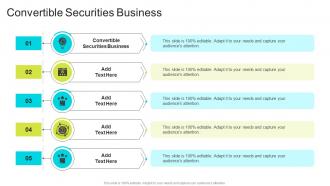 Convertible Securities Business In Powerpoint And Google Slides Cpb