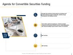 Convertible Securities Funding Pitch Deck Powerpoint Presentation Slides