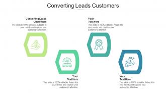 Converting leads customers ppt powerpoint presentation gallery slides cpb