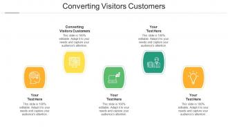 Converting Visitors Customers Ppt Powerpoint Presentation Inspiration Mockup Cpb