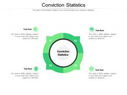 Conviction statistics ppt powerpoint presentation file graphics template cpb