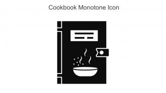 Cookbook Monotone Icon In Powerpoint Pptx Png And Editable Eps Format