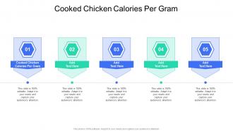 Cooked Chicken Calories Per Gram In Powerpoint And Google Slides Cpb