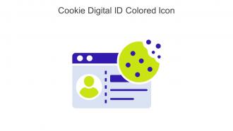 Cookie Digital ID Colored Icon In Powerpoint Pptx Png And Editable Eps Format