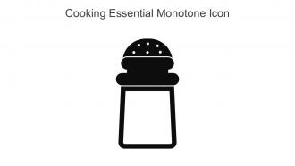 Cooking Essential Monotone Icon In Powerpoint Pptx Png And Editable Eps Format