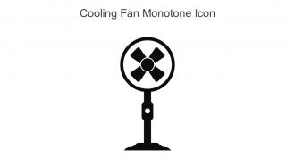 Cooling Fan Monotone Icon In Powerpoint Pptx Png And Editable Eps Format