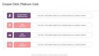 Cooper Clinic Platinum Cost In Powerpoint And Google Slides Cpb